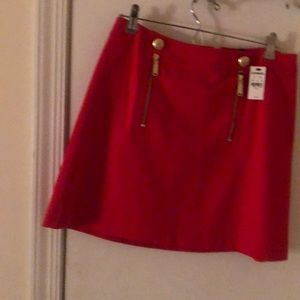 Express Red with Golden button Shirt